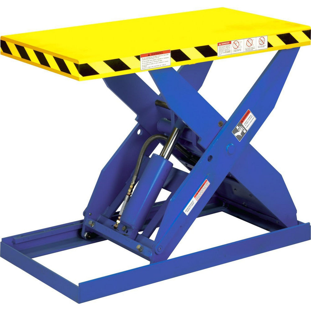 Stationary Lift Tables; Overall Length: 36.00 in; Lift Mechanism: Hydraulic; Overall Height: 31 in; Body Material: Steel; Load Capacity: 2000 lb