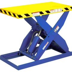 Stationary Lift Tables; Overall Length: 36.00 in; Lift Mechanism: Hydraulic; Overall Height: 31 in; Body Material: Steel; Load Capacity: 3000 lb