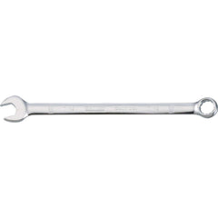 Combination Wrench: 7/16" Head Size, 15 deg Offset