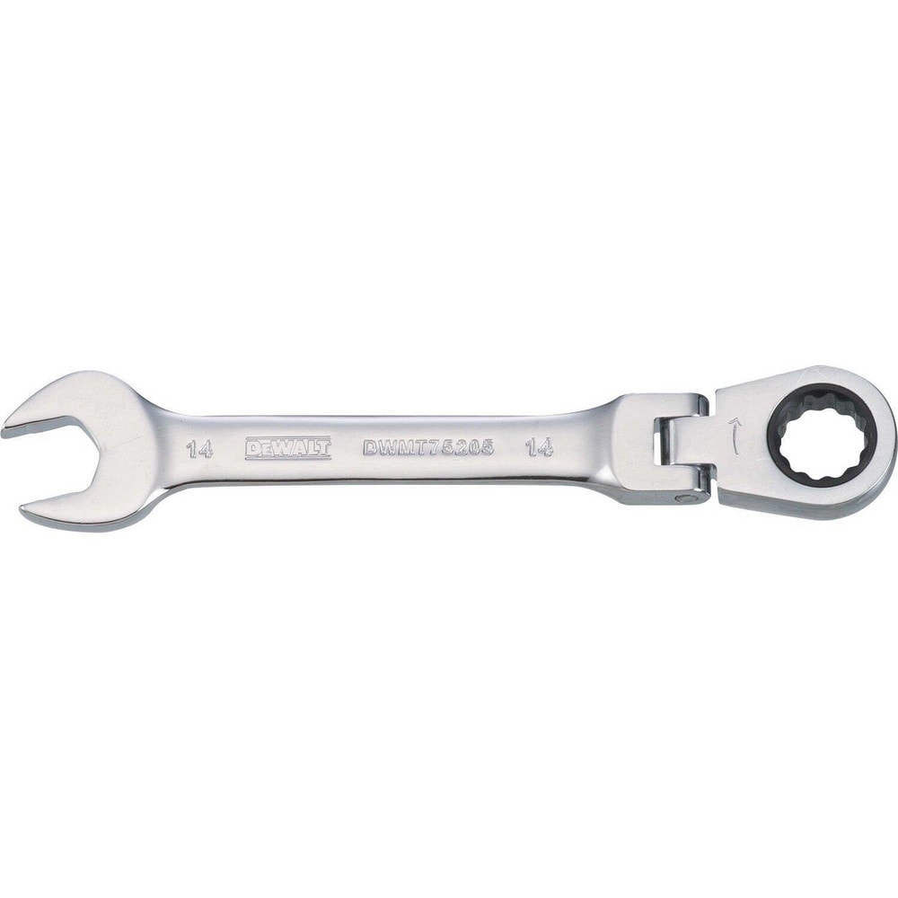 Combination Wrench: 14.00 mm Head Size, 15 deg Offset