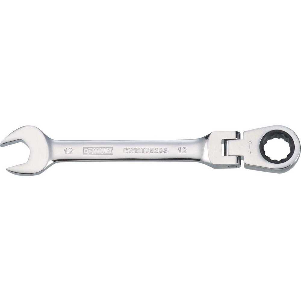 Combination Wrench: 12.00 mm Head Size, 15 deg Offset