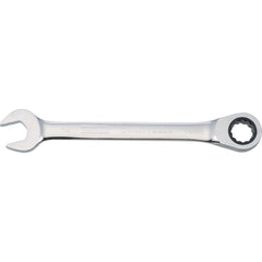 Combination Wrench: 14.00 mm Head Size, 15 deg Offset