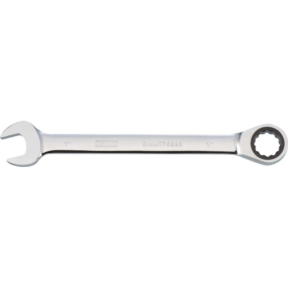 Combination Wrench: 1" Head Size, 15 deg Offset