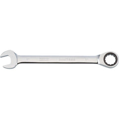 Combination Wrench: 1" Head Size, 15 deg Offset