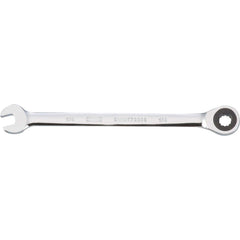 Combination Wrench: 1/4" Head Size, 15 deg Offset