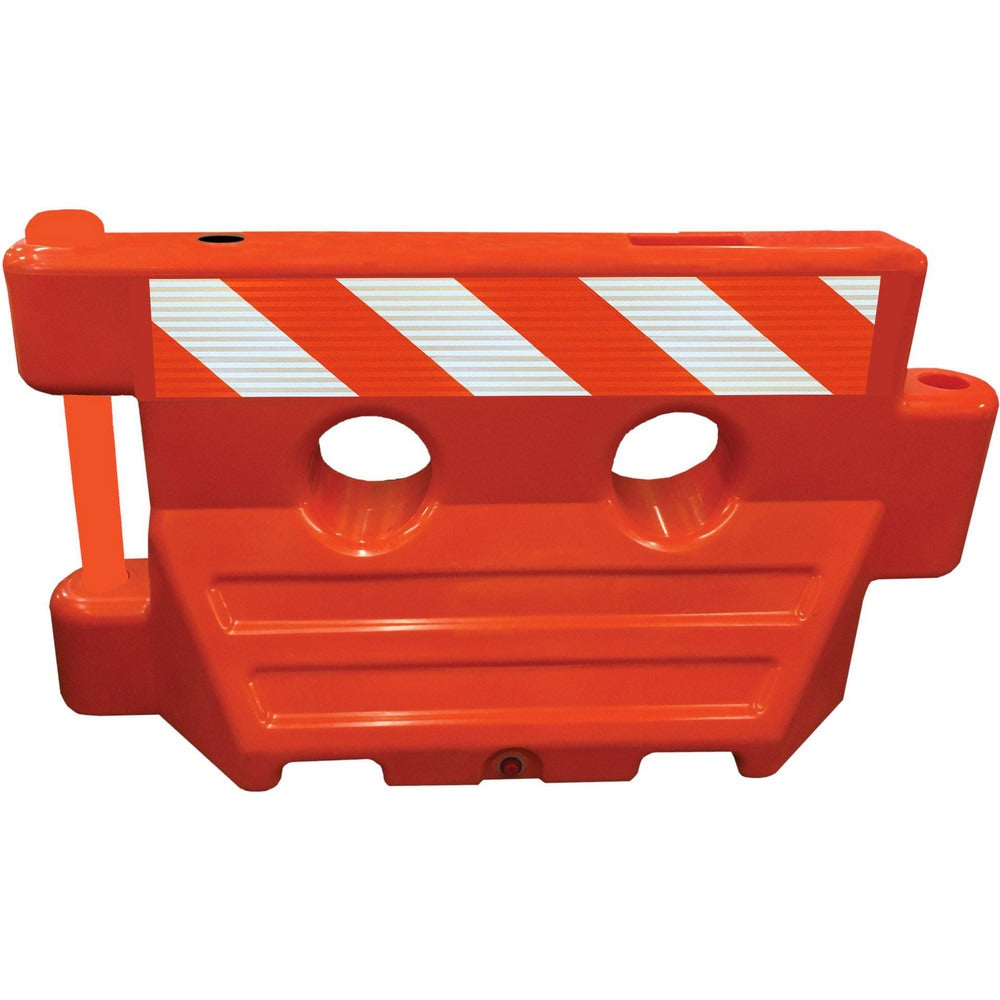 Folding Gates & Barricades; Type: Barricade; Material: Plastic; Height (Feet): 3.000; Height (Inch): 36; Casters: No; Max Width (Inch): 24; Mounting Location: Portable