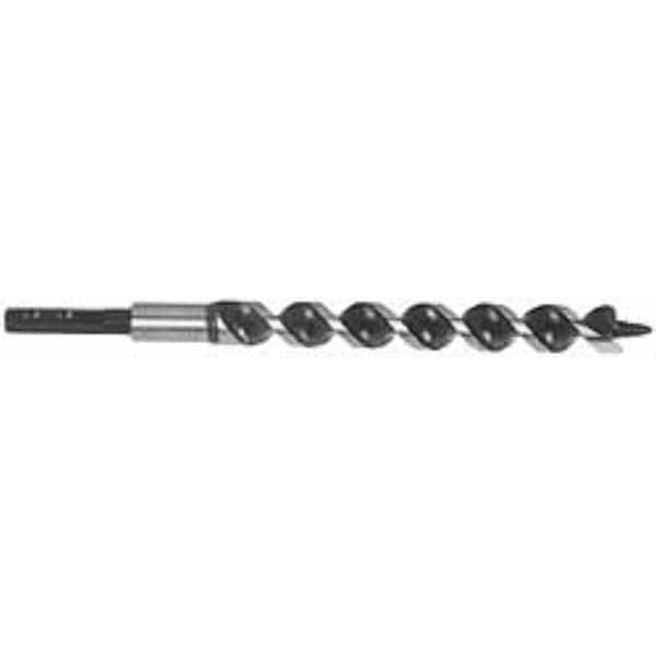 Installer Drill Bits; Drill Bit Size (Inch): 11/16; Overall Length (Inch): 8-1/2; Shank Type: Hex; Drill Bit Material: Carbon Steel; Drill Bit Finish/Coating: Oxide; Drill Bit Type: Electrician's Bit; Point Type: Screw Point