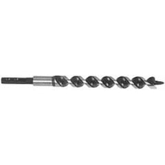 Installer Drill Bits; Drill Bit Size (Inch): 7/8; Overall Length (Inch): 8-1/2; Shank Type: Hex; Drill Bit Material: Carbon Steel; Drill Bit Finish/Coating: Oxide; Drill Bit Type: Electrician's Bit; Point Type: Screw Point