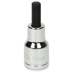 Hand Hex & Torx Bit Sockets; Socket Type: Hex Bit; Drive Size (Fractional Inch): 1/2; Torx Size: T27