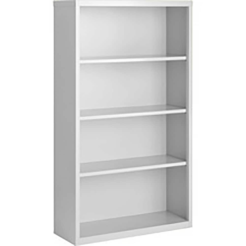 Bookcases; Overall Height: 52; Overall Width: 36; Overall Depth: 18; Material: Steel; Color: Wine Red; Shelf Weight Capacity: 160