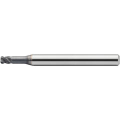 Corner Radius End Mill: 6 mm Dia, 9.00 mm LOC, 0.50 mm Radius, 4 Flute, Solid Carbide