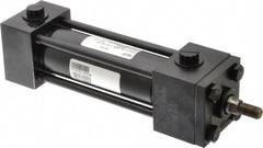 NFPA Tie Rod Cylinders; Actuation: Double Acting; Bore Diameter: 1.5000; Rod Diameter: 0.625 in; Body Material: Steel; Port Size: 1/2 in; Stroke Length: 4.00