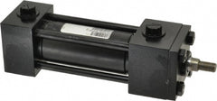 NFPA Tie Rod Cylinders; Actuation: Double Acting; Bore Diameter: 1.5000; Rod Diameter: 0.625 in; Body Material: Steel; Port Size: 1/2 in; Stroke Length: 3.00