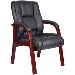 Mid Back Guest Chair: 39" High, 26" Wide, 23" Deep