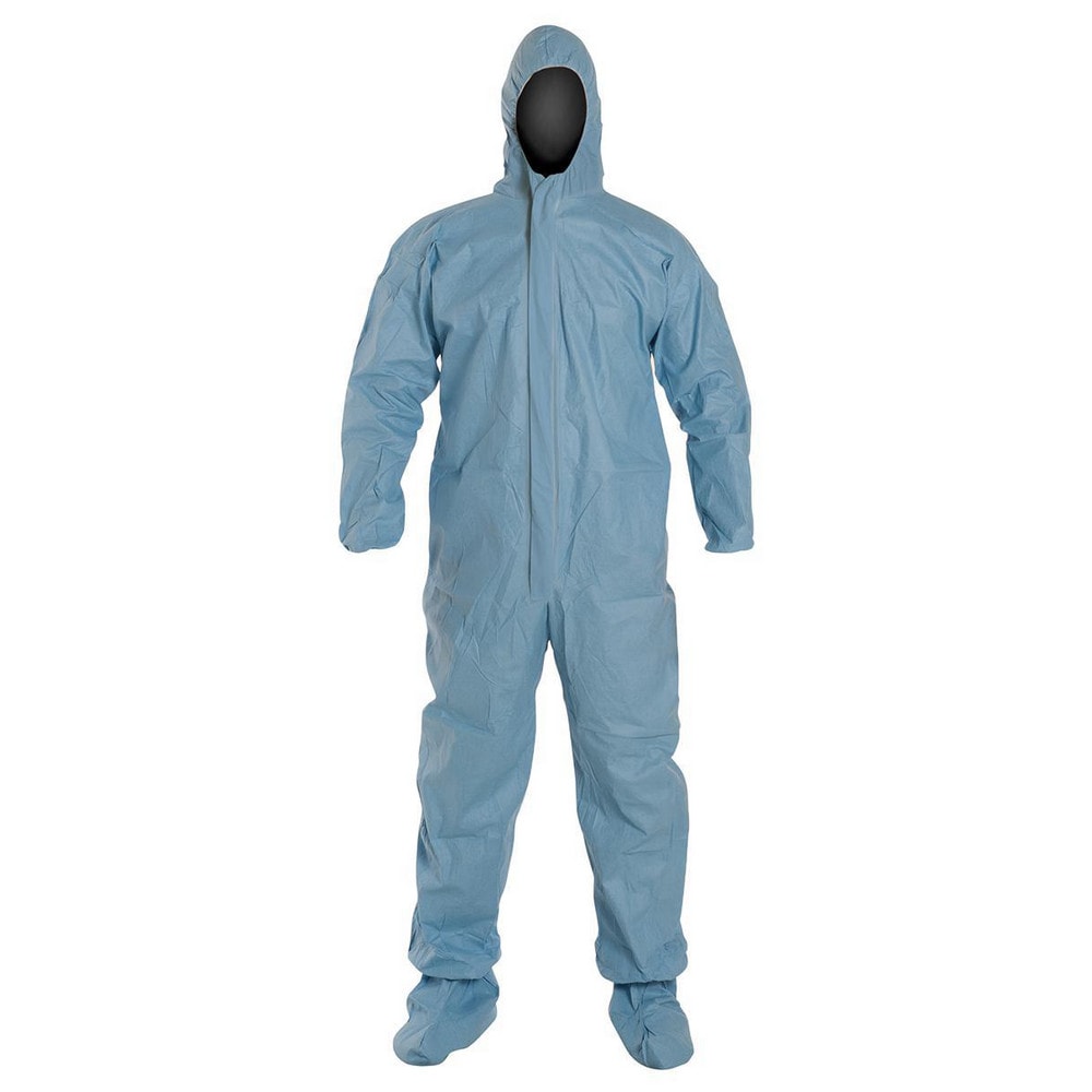 Disposable Coveralls: Flame Protection, Size 3X-Large, 2.4000 oz, ProShield 6 SFR, Hook & Loop Closure