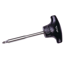 Bit Screwdrivers; #2X3-7/8" T-HANDLE RATCH SCRDRVR