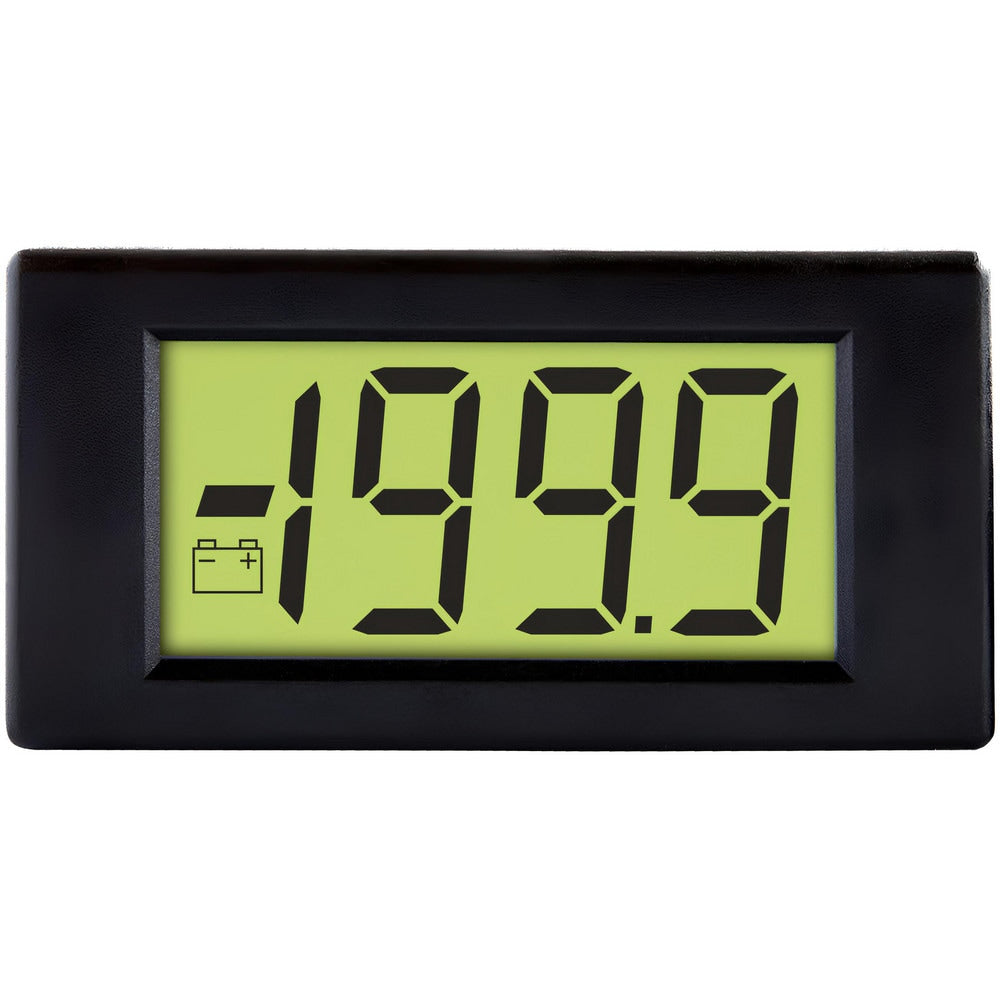 Panel Meters; Panel Meter Type: Panel Meter; Power Measurement Type: DC Voltmeter; Panel Meter Display Type: Digital LCD; Maximum Input Voltage: 15