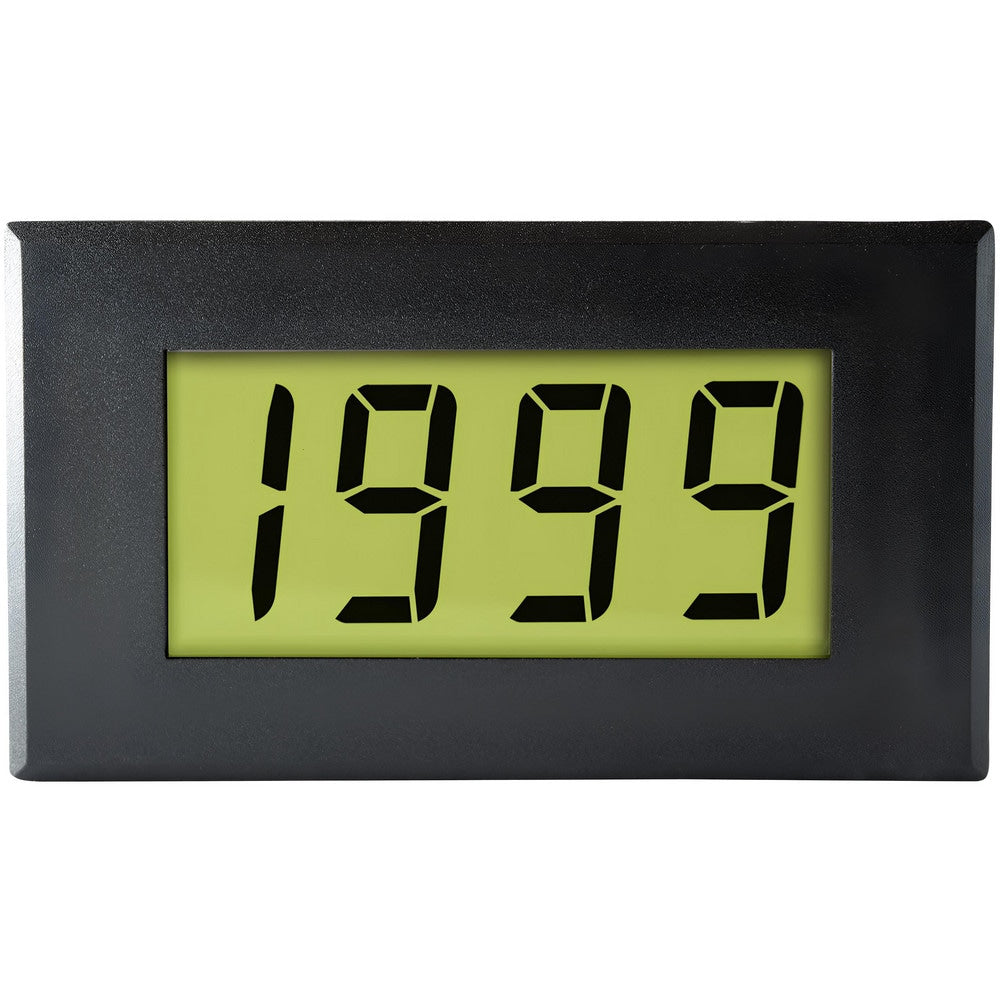 Panel Meters; Panel Meter Type: Panel Meter; Power Measurement Type: AC Voltmeter; Panel Meter Display Type: Digital LCD; Maximum Input Voltage: 14; Maximum Input AC Amperage: 0.002