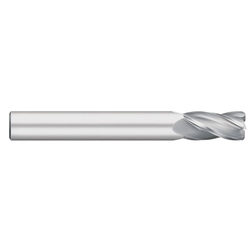 Corner Radius End Mill: 5/16" Dia, 1-1/8" LOC, 0.0450" Radius, 4 Flute, Solid Carbide