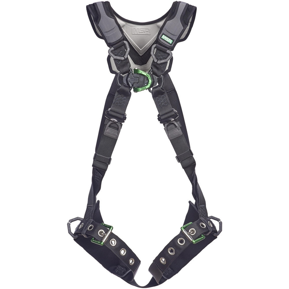 Fall Protection Harnesses:  400.000 Lb,  Standard Style,  Size Standard & Medium,  For Confined Space, General Industry & General Purpose,  Polyester, Back & Front D-Ring