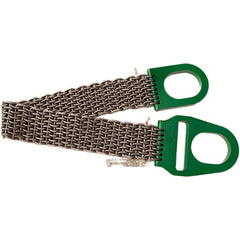 Wire Mesh Sling: Wire Mesh Choker, 4" Wide, 12' Sling Length, 18000 lb Vertical, 18000 lb Choker, 36000 lb Basket, Steel