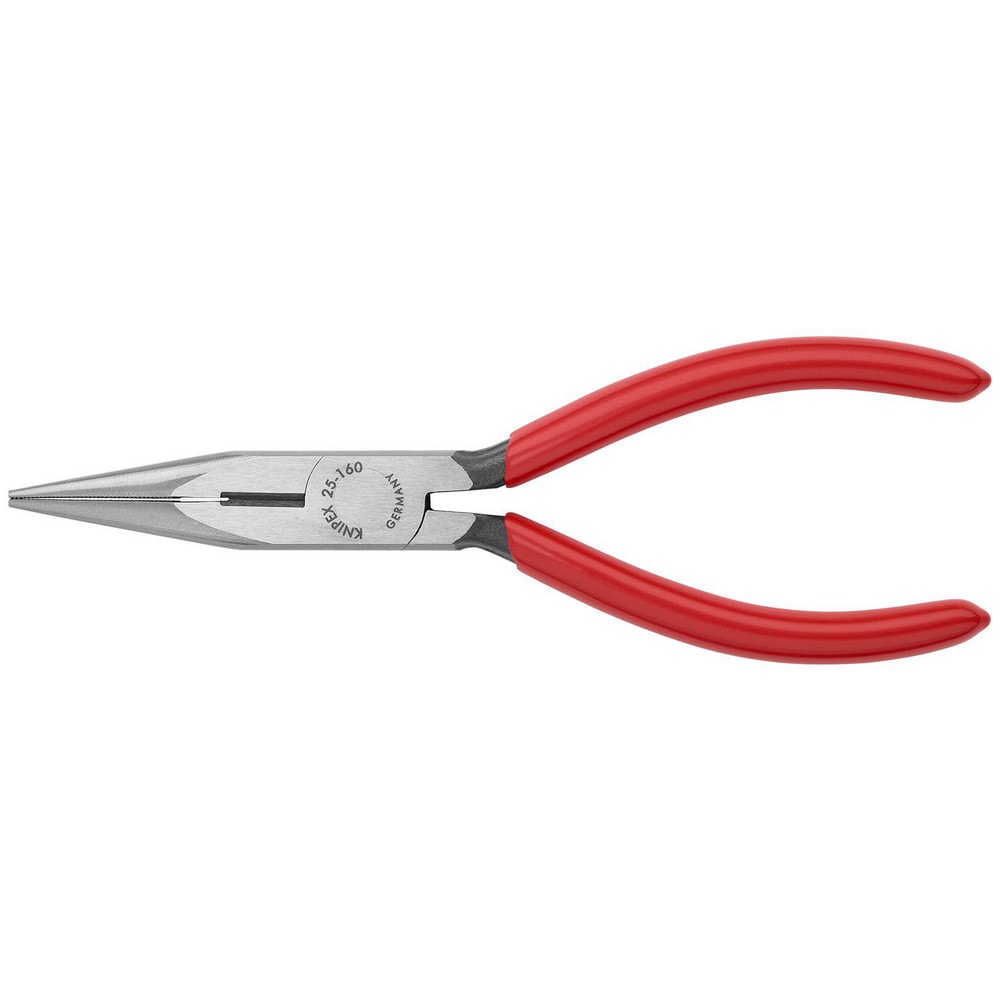 Long Nose Pliers; Pliers Type: Long Nose Pliers, Cutting; Jaw Texture: Serrated; Jaw Length (Inch): 1-31/32; Jaw Width (Inch): 21/32