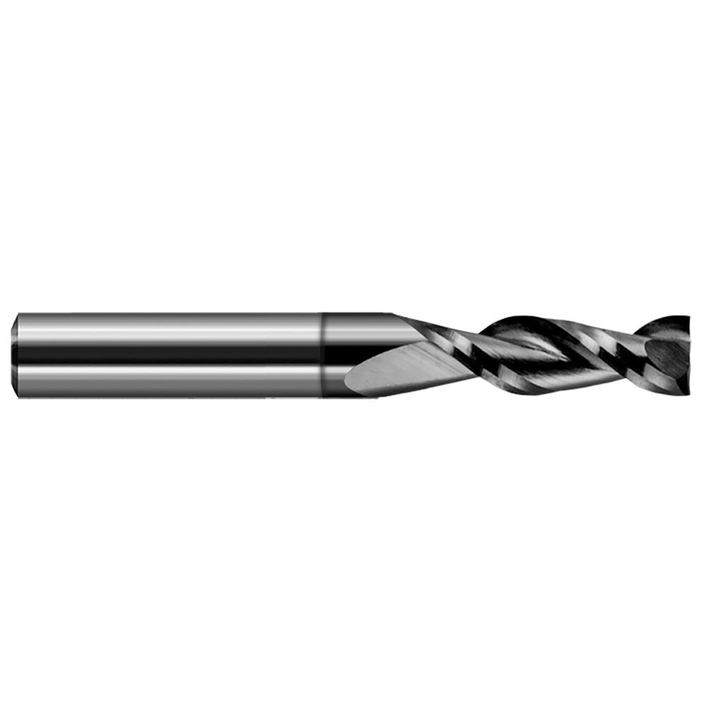 Square End Mills; Length of Cut (Decimal Inch): 0.3750; Length of Cut (Inch): 3/8; Shank Diameter (Inch): 1/8; Shank Diameter (Decimal Inch): 0.1250; Overall Length (Decimal Inch): 1.5000; Overall Length (Inch): 1-1/2