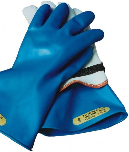 Rubber Linesman Gloves: Salisbury by Honeywell Class 0, 11" Long