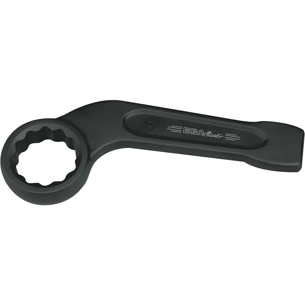 Slogging Box End Wrench: 60 mm, 12 Point, Single End