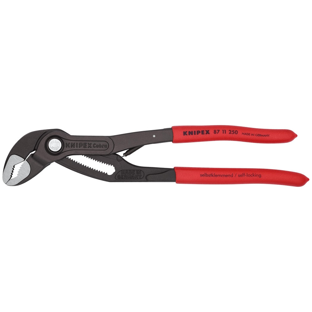 Tongue & Groove Pliers; Joint Type: Groove; Type: Pump Pliers; Overall Length Range: 9 to 11.9 in; Side Cutter: No; Handle Type: Comfort Grip