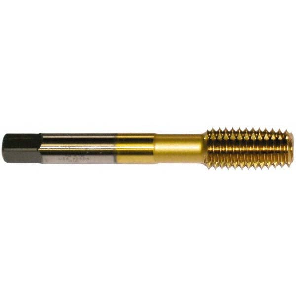 Thread Forming Tap: Metric, Bottoming, High-Speed Steel, Titanium Nitride Coated