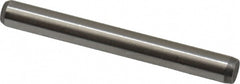 Dowel Pin: 1/8" Dia, 1-1/8" OAL, Stainless Steel, Grade 416, Passivated Finish