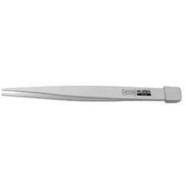 Tweezer: Straight & Serrated Tip, 5" OAL