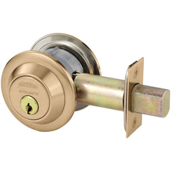 Deadbolts; Deadbolt Type: Deadbolt; Lock Type: Single Cylinder; Key Type: Keyed Different; Mount Type: Through Hole; Material: Steel; Minimum Door Thickness: 1.75 in; Maximum Door Thickness: 2.25; Finish: Oil Rubbed Dark Bronze