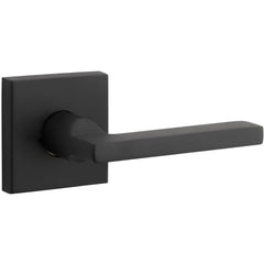 Lever Locksets; Lockset Type: Passage Cylindrical Lever; Key Type: Keyless; Back Set: 2-3/8; Cylinder Type: Keyless; Material: Brass; Door Thickness: 1 3/8 - 2; Finish: Satin Black