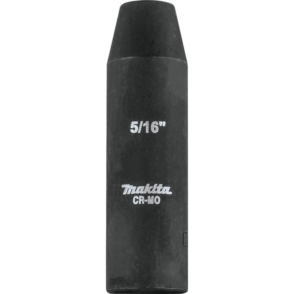 Impact Socket: 3/8" Drive, 5/16" Socket, Hex Drive