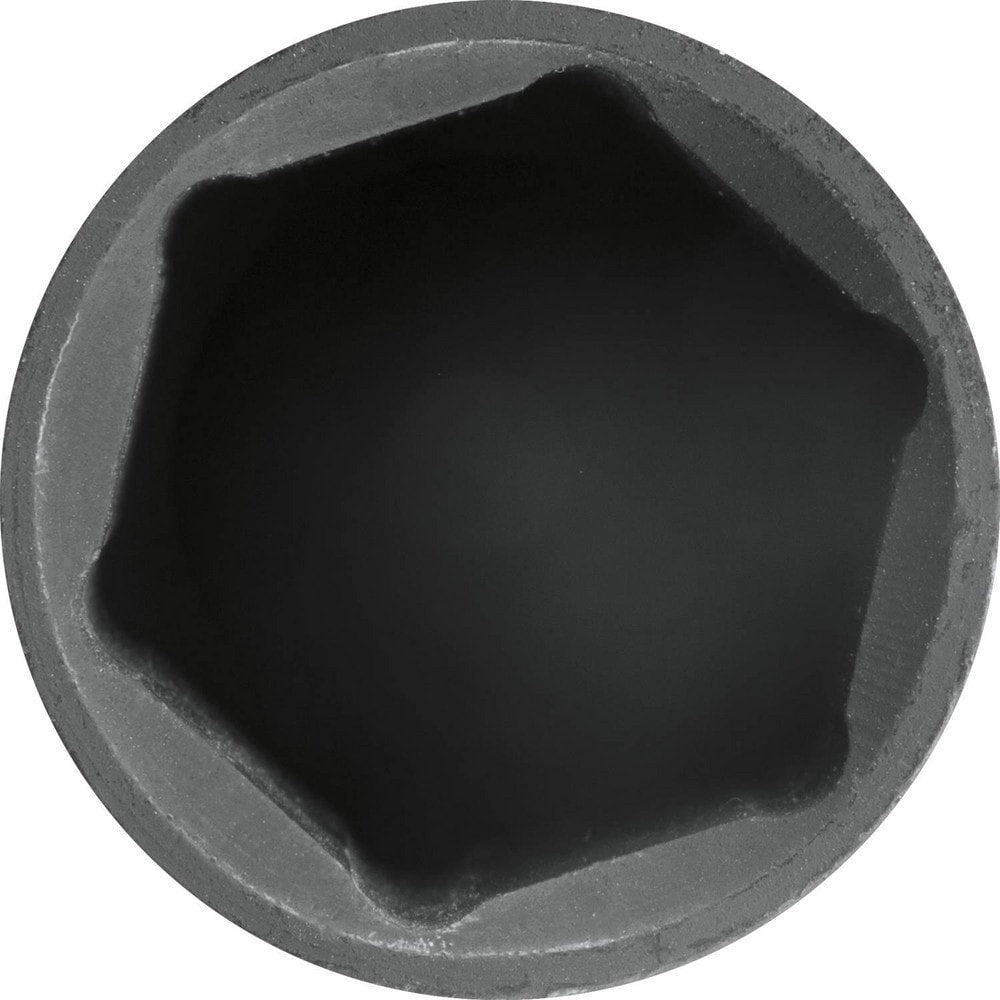 Impact Socket: 3/8" Drive, 9/16" Socket, Hex Drive