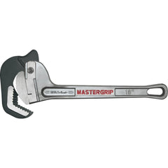 Pipe Wrenches; Wrench Type: Pipe Wrench; Maximum Pipe Capacity (Inch): 3; Overall Length (Inch): 18; Material: Alloy Steel, Aluminum, Forged Steel; Jaw Texture: Serrated