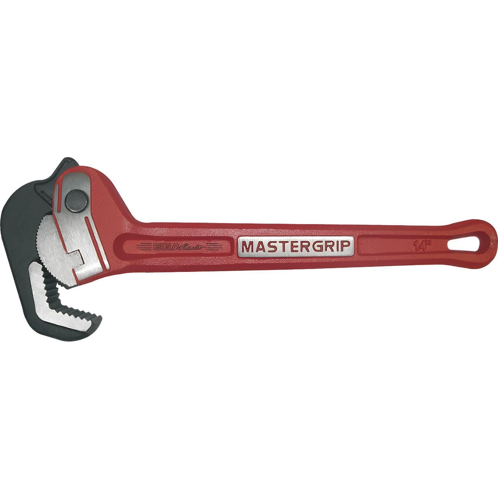 Pipe Wrenches; Wrench Type: Pipe Wrench; Maximum Pipe Capacity (Inch): 2; Overall Length (Inch): 14; Material: Ductile Iron, Alloy Steel, Forged Steel; Jaw Texture: Serrated