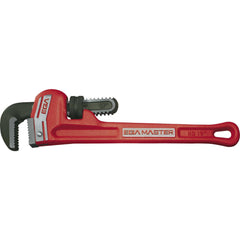 Pipe Wrenches; Wrench Type: Heavy-Duty Pipe; Maximum Pipe Capacity (Inch): 2; Overall Length (Inch): 14; Overall Length (mm): 360.0000; Material: Ductile Iron, Alloy Steel, Chromium-Vanadium Steel; Jaw Texture: Serrated