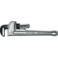 Pipe Wrenches; Wrench Type: Pipe Wrench; Maximum Pipe Capacity (Inch): 2; Overall Length (Inch): 14; Material: Aluminum; Jaw Texture: Serrated