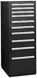 Modular Steel Storage Cabinet: 30" Wide, 27-3/4" Deep, 59" High