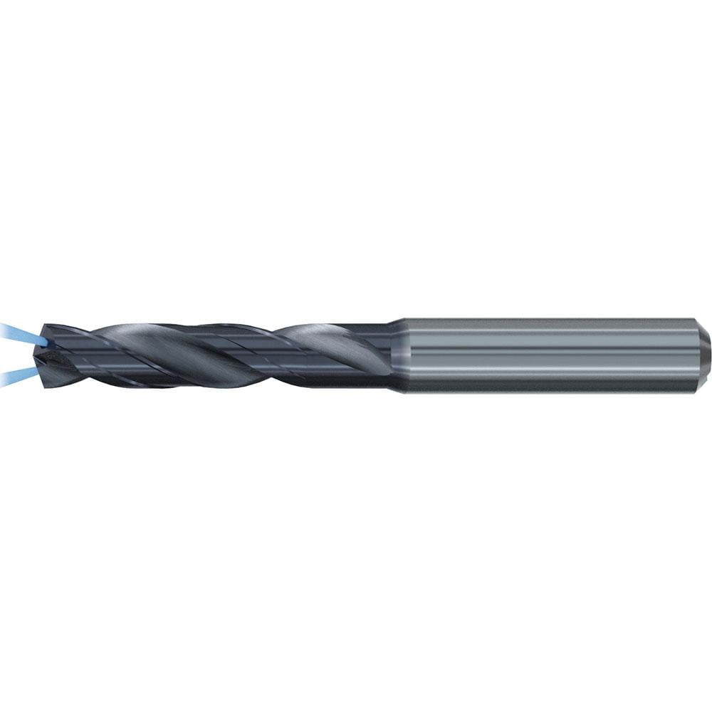 Screw Machine Length Drill Bit: 12.55 mm Dia, 140 deg Point, Solid Carbide