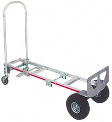 Hand Truck: 650 lb Capacity, 16-5/8" Wide, 51" High