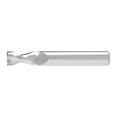 Corner Chamfer End Mill: 5.00 mm Dia, 14.00 mm LOC, 2 Flute, 0.15 mm Chamfer Width, Solid Carbide