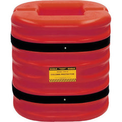 Column Protectors; Fits Column Size (Inch): 8; Material: Polyethylene; Height (Inch): 24; Fits Column Shape: Square; Width (Inch): 24; Depth (Inch): 24; Maximum Column Size: 8; Color: Red