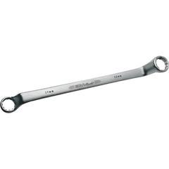 Offset Box End Wrench: 25 x 28 mm, 12 Point, Double End