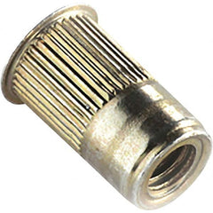 Press Fit Threaded Inserts; Product Type: Flanged; For Material Type: Metal; Material: Steel; Drill Size: 17.45 mm; System of Measurement: Metric; Overall Length (mm): 29.210; Thread Size: M12x1.75; Insert Diameter (mm): 17.400; Hole Diameter (mm): 17.450