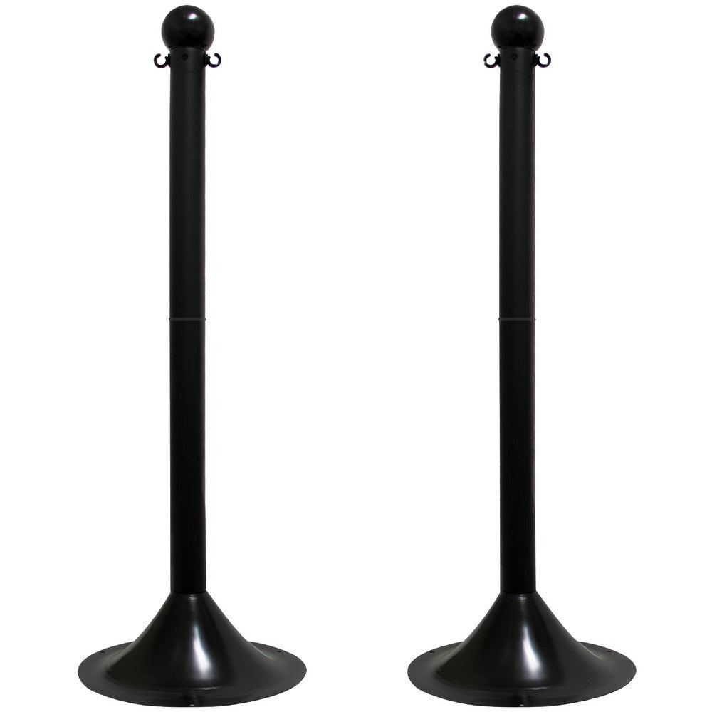 Barrier Posts; Post Type: Standard Post; Post Material: Polyethylene, Plastic; Base Material: Plastic; Surface Style: Solid Color