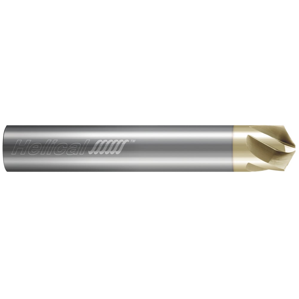 Chamfer Mill: 3/4" Dia, 3/4" Shank Dia, 120.00 deg, 5 Flute, Solid Carbide, Single End